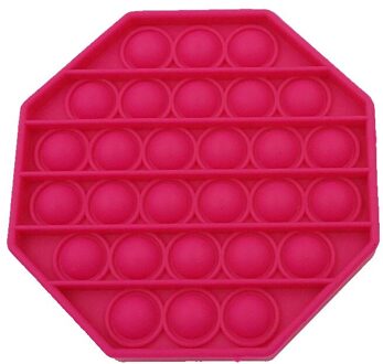 Fidget Speelgoed Popit Push Bubble Zintuiglijke Speelgoed Autisme Speciale Behoeften Stress Reliever Antistress Squeeze Speelgoed Popsit Reliver Stress Rood