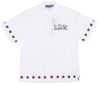 Field Shirt Korte Mouw T-shirt Iuter , White , Heren - L,M