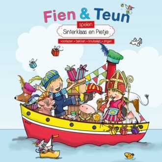 Fien en Teun  -   Fien & Teun spelen Sinterklaas en Pietje