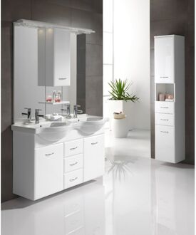 Fiësta Badmeubelset 126cm Antraciet