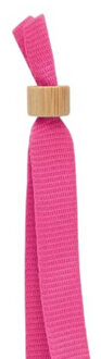 Fiesta rpet polyester polsband - maat One size Roze