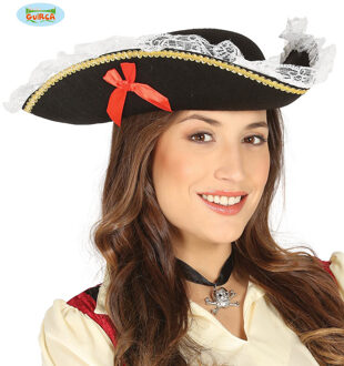 Fiestas Guirca Piratenhoed Dames Vilt Zwart One-size
