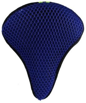Fiets Accessoires, Fiets Seat Comfortabel En Ademend Geschikt Voor Weg Mountainbike donker blauw
