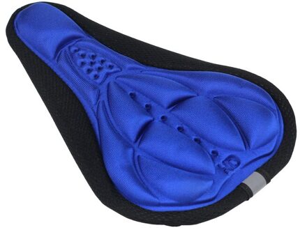 Fiets Accessoires Fietsen 1Pc Cycling Bike 3d Siliconen Gel Pad Seat Zadelhoes Zachte Kussen Bisiklet Aksesuar Fiets #30 blauw