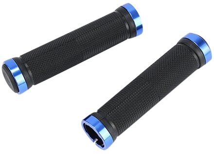 Fiets Accessoires Mountain Cycling Bike Fiets Mtb Stuur Grips Rubber Anti-Slip Handvat Grip Велосипедные Аксусуары Handvat Blauw