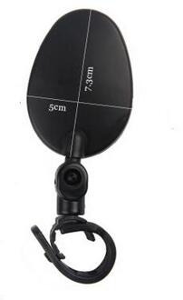 Fiets Achteruitkijkspiegel Groothoek Bolle Spiegel Fiets Spiegel Mountainbike Achteruitkijkspiegel Siliconen Handvat Achteruitkijkspiegel