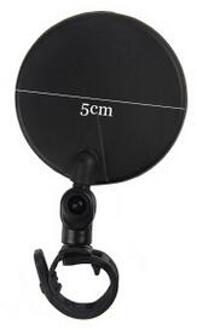 Fiets Achteruitkijkspiegel Groothoek Bolle Spiegel Fiets Spiegel Mountainbike Achteruitkijkspiegel Siliconen Handvat Achteruitkijkspiegel