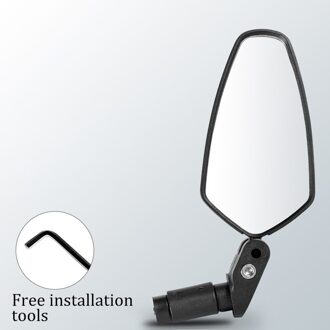 Fiets Achteruitkijkspiegel Verstelbare Acryl Spiegel Opvouwbare Fiets Apparatuur Jc A kort