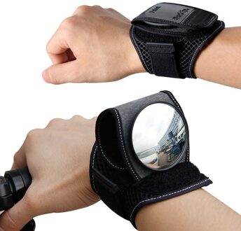 Fiets Achteruitrijcamera Vision Wrist Guards Fiets Met Veiligheid Reflecterende Spiegel Rijden Achteruitkijkspiegel Fiets CycllingWristband Terug Spiegel
