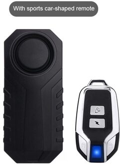 Fiets Alarm Met Afstandsbediening Verstelbare Volume 113dB Draadloze Anti-Diefstal Trillingen Security Mtb Fiets Motorfiets Alarm Motion Sensor type 1