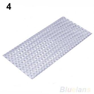 Fiets Auto Accessoires Fiets Reflecterende Sticker Strip Mtb Fietswiel Sticker Fluorescerende Tape Reflector Sticker Fietsen Decor zilver