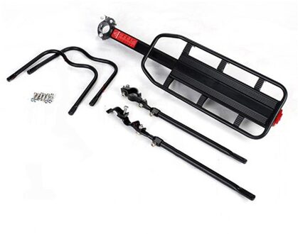 Fiets Bagagedrager Aluminium Cargo Bagagedrager Zadelpen Bag Holder Stand Voor 20-29 Inch Fietsen Met Installeren gereedschap