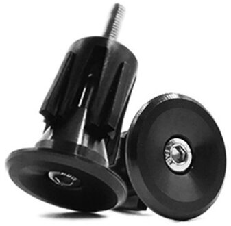 Fiets Bar End Plugs Aluminium Stuur Beps Outdoor Cycli Fietsen Entertainment Voor Mtb Road Vouwfiets Onderdelen zwart