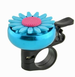 Fiets Bel Grappige Hoorns Fiets Daisy Bloem Fietsen Ring Alarm Zonnebloem Stijl Bell Chrysant Bel Voor Peuter Kids Kinderen Blauw