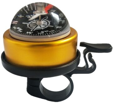 Fiets Bel Hoorn Mountainbike Stuur Kompas Bell Bike Horn Fietsen Stuur Kompas Ring-Down Hoorn Fiets Accessoires geel