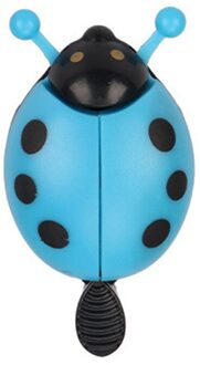 Fiets Bell Ring Kever Cartoon Fietsen Bell Kids Lieveheersbeestje Bell Ring Voor Bike Rijden Hoorn Alarm Fiets Accessoires blauw