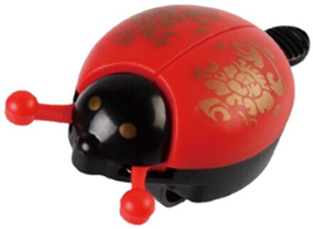 Fiets Bells Alarm Hoorn Fiets Lieveheersbeestje Bell Ladybird Alarm Bell Ring Hoorns Bike Metal Stuur Hoorn Fietsen Veiligheid Accessoires rood