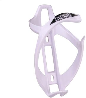 Fiets Bidonhouder Houder Plastic Fles Socket Lichtgewicht Fiets Accessoires wit