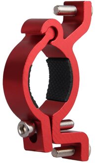 Fiets Bidonhouder Mount Adapter Mtb Bike Stuur Water Bekerhouder Zadelpen Fietsen Draagbare Stofdicht Fietsen rood