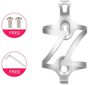 Fiets Bidonhouder Super Taaiheid Road Fietsen Mtb Fles Houder Fiets Waterkoker Ondersteuning Stand Drink Cup Rack Bike deel licht grijs