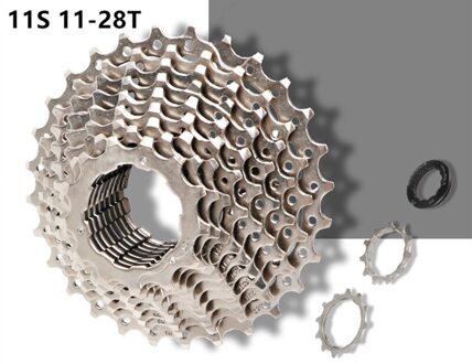 Fiets Cassette Vouwfiets Vrijloop 8S 9S 10S 11Speed Fiets Vliegwiel Tandwiel Fiets Cassette 25T 28T 36T Fiets Vrijloop 11S 11-28T