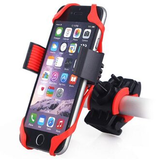 Fiets Clip Bracket GPS Beugel Water Fles Houder voor IPhone Mobiele Telefoon Beugel Samsung Universele Beugel Rood