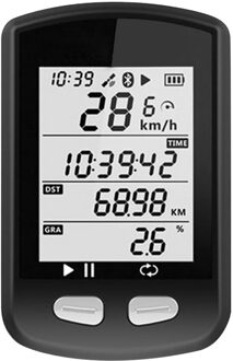 Fiets Computer Draadloze Gps Kilometerstand Snelheidsmeter Racefiets Mtb Fiets Bluetooth Ant + IGS10 Met Cadans Fietsen Computer
