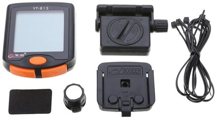 Fiets Computer Regendicht Waterdichte Wireless/Wired Bike Fietsen Lcd-scherm Backlight Snelheidsmeter Kilometerteller Stopwatch draadloze