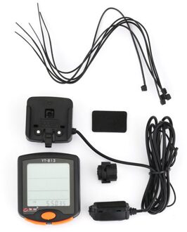 Fiets Computer Regendicht Waterdichte Wireless/Wired Bike Fietsen Lcd-scherm Backlight Snelheidsmeter Kilometerteller Stopwatch