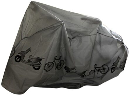 Fiets Cover Waterdichte Outdoor Uv Protector Mtb Bike Case Regen Stofdicht Cover Voor Motorfiets Scooter Fiets Accessoires zwart