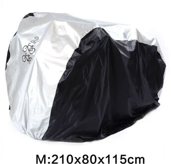 Fiets Cover Waterdichte Sneeuw Regen Uv Protector Dust Protector Voor Scooter Waterdicht Bike Regen Stofdicht Cover M