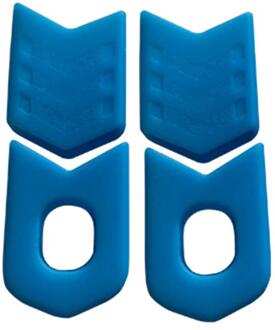 Fiets Crankstel Crank Beschermhoes Protector Mountain Racefiets Arm Laarzen Fixed Gear Fiets Crank Beschermhoes blauw
