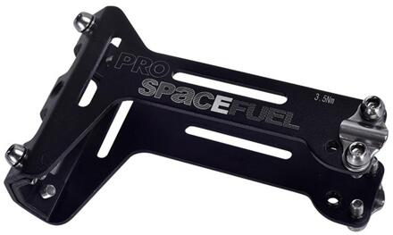 Fiets Dubbele Extension Waterfleshouder Cage Uitbreiding Adapter Rack Adapter Voor Mtb Racefiets Stuur Zadel Zadelpen zwart