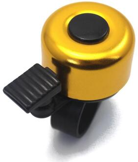 Fiets Elektronische Bell Usb Opgeladen Waterdichte Fietsen Fiets Stuur Ring Sterke Luid Elektrische Bel Geluid Fiets Accessoires gouden