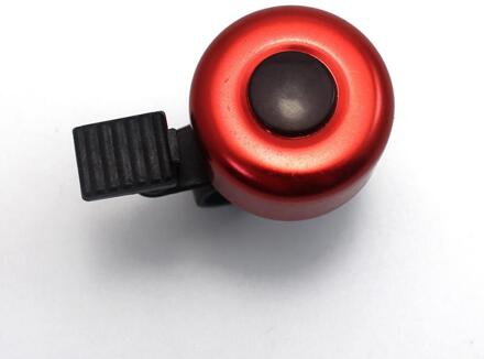 Fiets Elektronische Bell Usb Opgeladen Waterdichte Fietsen Fiets Stuur Ring Sterke Luid Elektrische Bel Geluid Fiets Accessoires rood
