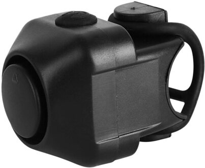 Fiets Elektronische Loud Horn 130 Db Waarschuwing Veiligheid Elektrische Bel Politie Sirene Fiets Stuur Alarm Ring Bell Fietsen Accessoires zwart
