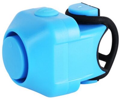 Fiets Elektronische Loud Horn 130 Waarschuwing Veiligheid Bell Sirene Fiets Stuur Alarm Ring Bell Fietsen Accessoires blauw