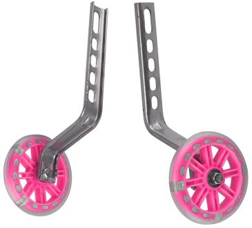 Fiets Fietsen Kids Childrens Stabilisers 12-20 "Training Wielen Zware Accessoires Rw Roze