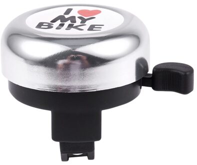 Fiets Fietsen Ring Bell Hart Alarm Bike Metal Ultra Loud Stuur Hoorn (Kleur: Zilver)