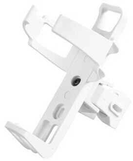 Fiets Fles Houder Plastic Fiets Water Bidonhouders Mtb Fiets Water Cup Houders Rotable Bidonhouder Fietsen Accessoires wit