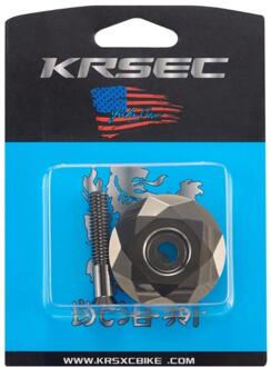 Fiets Headset Vork Dop Mtb Stuurpen Top Cap Headset Cover 28.6Mm 1 1/8 "Stuurpen Top Caps bmx Kom Covers Fietsonderdelen 3 titanium kleur