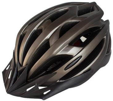 Fiets Helm Led Licht Oplaadbare Intergrally-Gegoten Helm Mountain Racefiets Helm Sport Veilig Hoed Voor Mannen Vrouwen 4 zwart