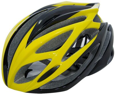 Fiets Helm Ultralight Eps + Pc Cover Mtb Racefiets Helm Integraal Mold Fietshelm Fietsen Veilig cap geel