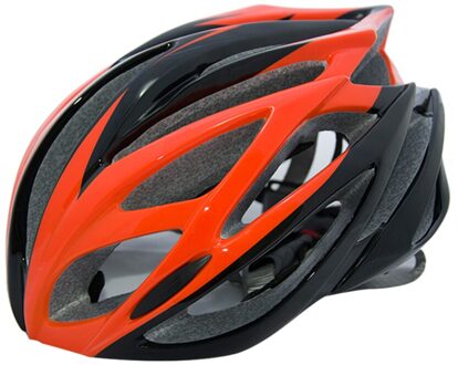 Fiets Helm Ultralight Eps + Pc Cover Mtb Racefiets Helm Integraal Mold Fietshelm Fietsen Veilig cap Rood