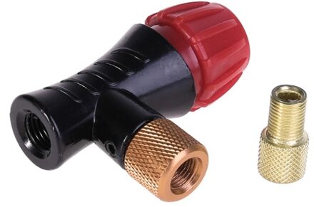 Fiets Inflator Hoofd Compatibel Voor Presta Schrader Valve CO2 Pomp Accessoires