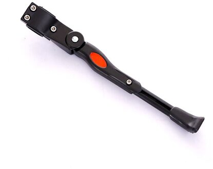 Fiets Kickstand Verstelbare Mtb Racefiets Parking Rack Ondersteuning Side Stand Voet Brace Bike Kickstand Voor 20-26 Inch zwart