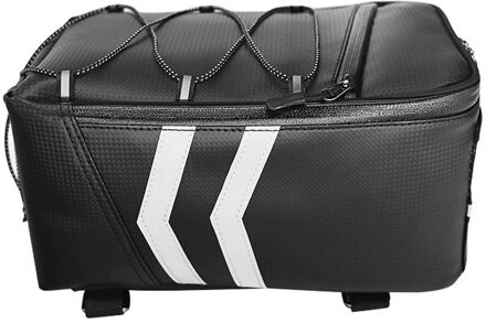 Fiets Kofferbak Zakken Rack Bagagedrager Bag Set Met Regenhoes Geïsoleerde Pu Lederen Waterdichte Opslag Bagage Pouch Voor Reis