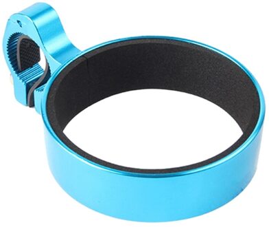 Fiets Koffie Bekerhouder Bike Aluminium Ketel Beugel Drankje Bidonhouder Fiets Stuur Mount Blauw