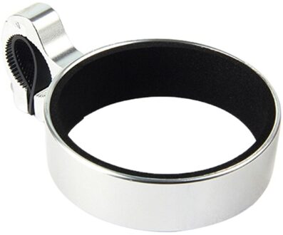 Fiets Koffie Bekerhouder Bike Aluminium Ketel Beugel Drankje Bidonhouder Fiets Stuur Mount zilver