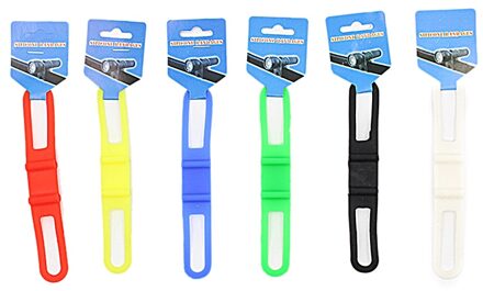 Fiets Licht Waterdicht Schokbestendig Usb Oplaadbare Fiets Licht Fietsen Achterlicht Veiligheidswaarschuwing Licht Fiets Accessoires 1stk Silicone Strap